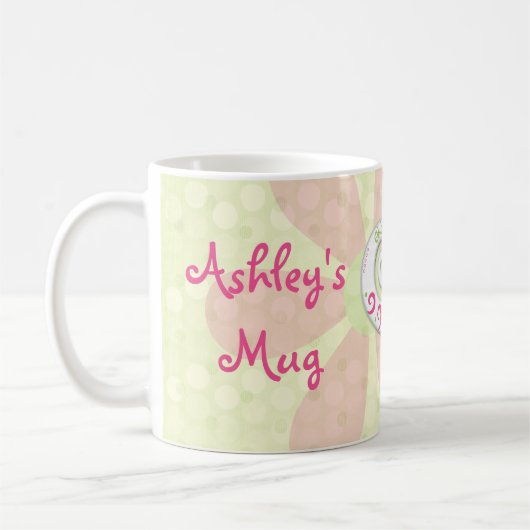 Fancy Indiase stijl olifant gepersonaliseerde mok (Links)