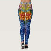 Fancy Indigo Macaw Leggings -  (Achterkant)