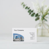 Fancy jachten in de haven van Kaohsiung Visitekaartje (Staand voorkant)