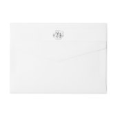 Fancy JOY Kerstkalligrafie Zwart op Wit (Achterkant)