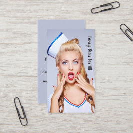 Fancy Jurk visitekaartje. Visitekaartje