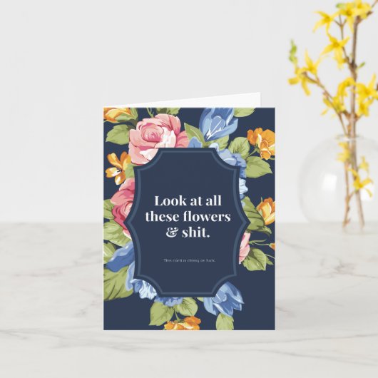 Fancy Kaart (Gele Bloem)