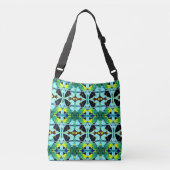 Fancy Kaleidoscope Butterfly Afbeelding Ontworpen Crossbody Tas (Voorkant)