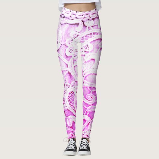 Fancy kant leggings (Voorkant)
