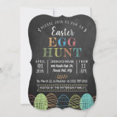 Fancy karton paasjacht kaart (Voorkant)