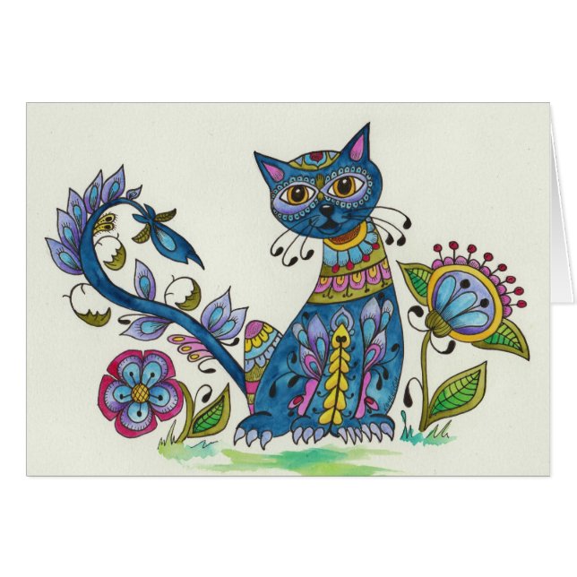 Fancy kat (Voorkant Horizontaal)