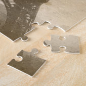 Fancy kat- en eiffeltoren legpuzzel (Zijkant)