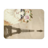 Fancy kat- en eiffeltoren magneet (Horizontaal)