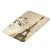 Fancy kat- en eiffeltoren magneet (Linkerzijde)