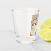 Fancy kat- en eiffeltoren shot glas (Links)