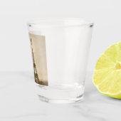 Fancy kat- en eiffeltoren shot glas (Rechts)