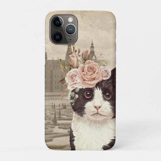 Fancy kat en het kasteel Case-Mate iPhone case (Achterkant)