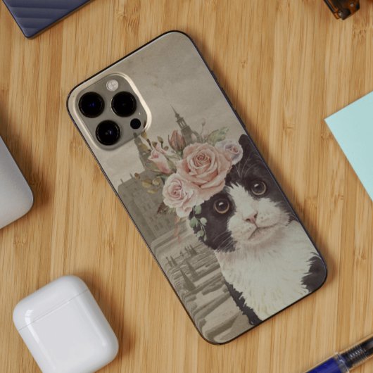 Fancy kat en het kasteel Case-Mate iPhone case