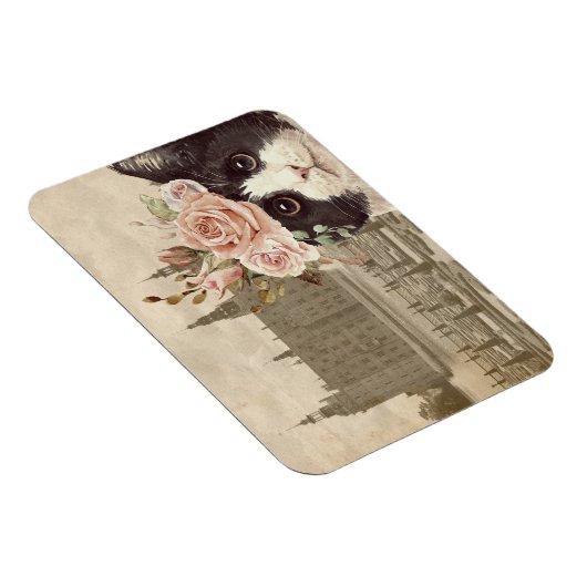 Fancy kat en het kasteel magneet (Rechterzijde)
