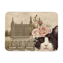 Fancy kat en het kasteel magneet