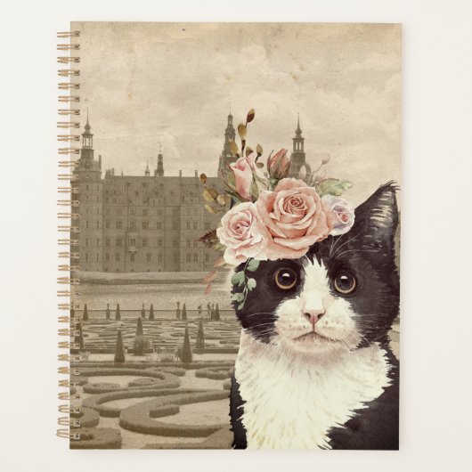 Fancy kat en het kasteel planner (Voorkant)