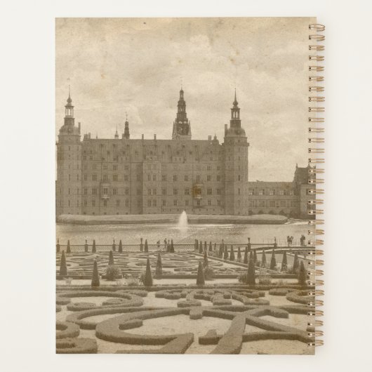 Fancy kat en het kasteel planner (Achterkant)