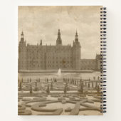 Fancy kat en kasteel notitieboek (Achterkant)