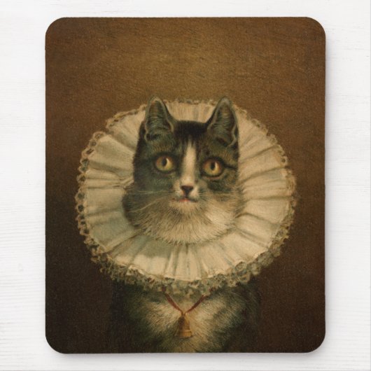 Fancy kat mousepad Muismat (Voorkant)