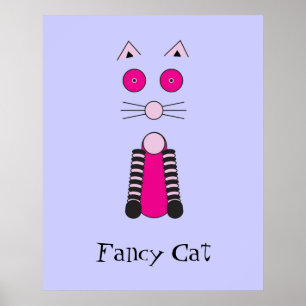 Fancy kat poster