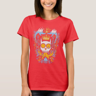 fancy kat schedel t-shirt