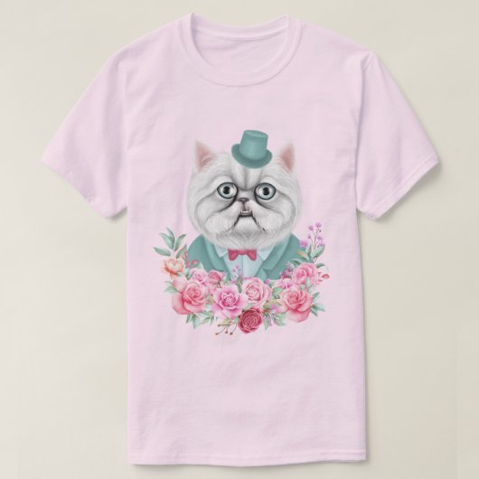Fancy kat t-shirt (Design voorkant)