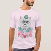 Fancy kat t-shirt (Voorkant)