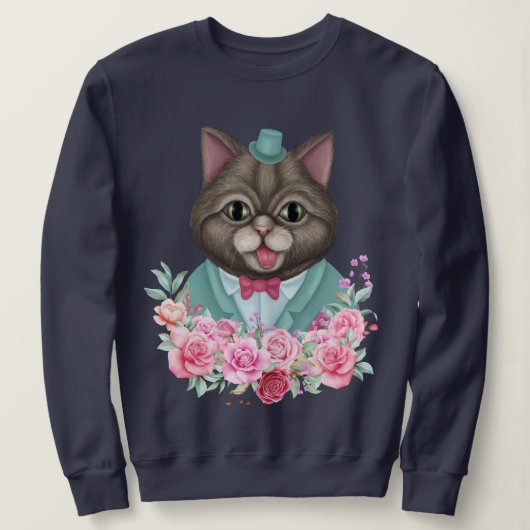 Fancy kat trui (Design voorkant)