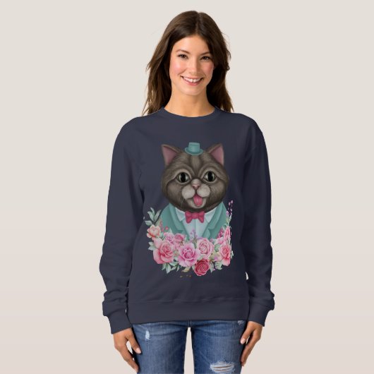 Fancy kat trui (Voorkant volledig)