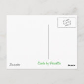 Fancy katten briefkaart (Achterkant)