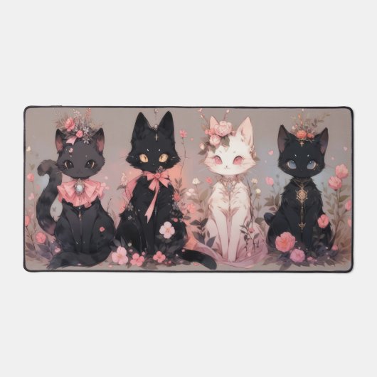 fancy katten bureaumat (Voorkant)