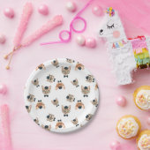 Fancy katten I Papieren Bordje (Feest)