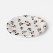 Fancy katten I Papieren Bordje (Gekanteld)