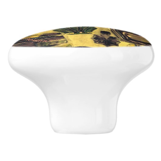 Fancy Keramische Knop (Zijkant)