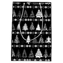 Fancy kerstboom cadeau tas