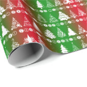 Fancy kerstboom cadeaupapier (Rol Hoek)