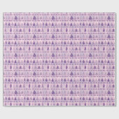 Fancy kerstboom cadeaupapier (Vlak)