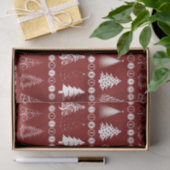 Fancy kerstboom tissuepapier (Geschenk)