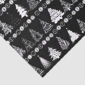 Fancy kerstboom tissuepapier (Detail)