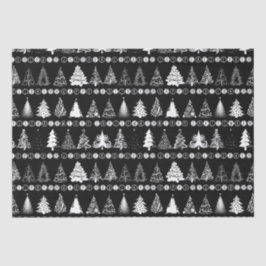 Fancy kerstboom tissuepapier