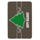 Fancy kerstboomscheuren Premium Magnet Magneet (Verticaal)