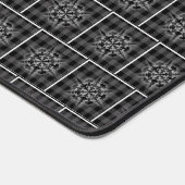 Fancy kerstfeestdag met Snowflake Pattern Bureaumat (Hoek)