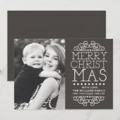 Fancy kerstkaart (Voorkant / Achterkant)