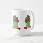 Fancy kerstkoekjes koffiemok (Voorkant rechts)