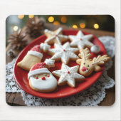 Fancy kerstkoekjes muismat (Voorkant)