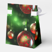 Fancy kerstversiering bedankdoosjes (Achterkant)