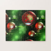 Fancy kerstversiering legpuzzel (Horizontaal)