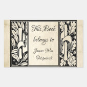 Fancy  keukenplaat rechthoekige sticker (Voorkant)