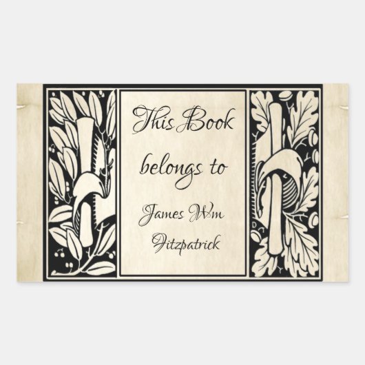 Fancy  keukenplaat rechthoekige sticker (Voorkant)