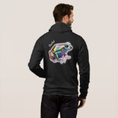 Fancy kikker hoodie (Achterkant volledig)